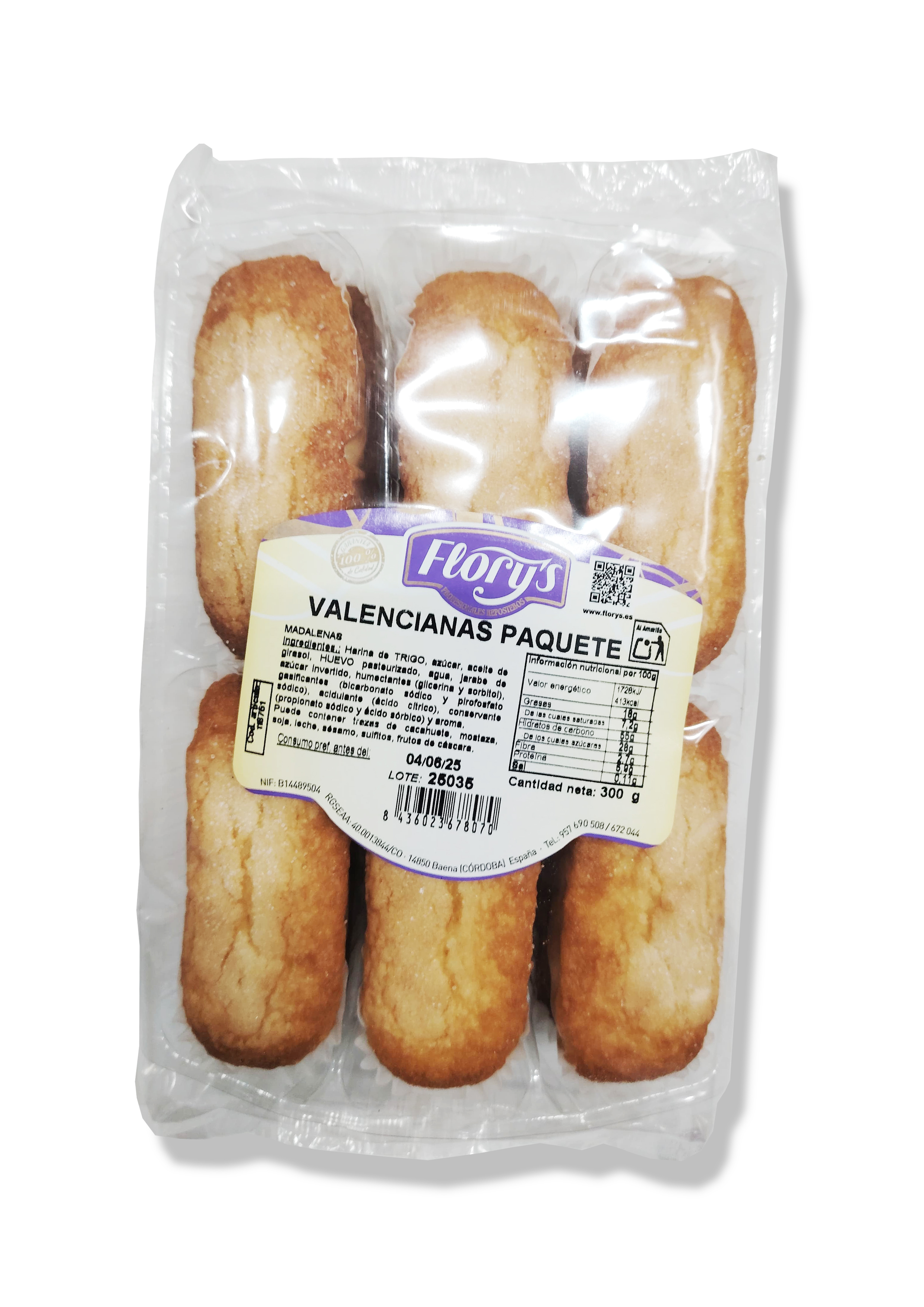VALENCIANAS DE PAQUETE 8UND/CAJA
