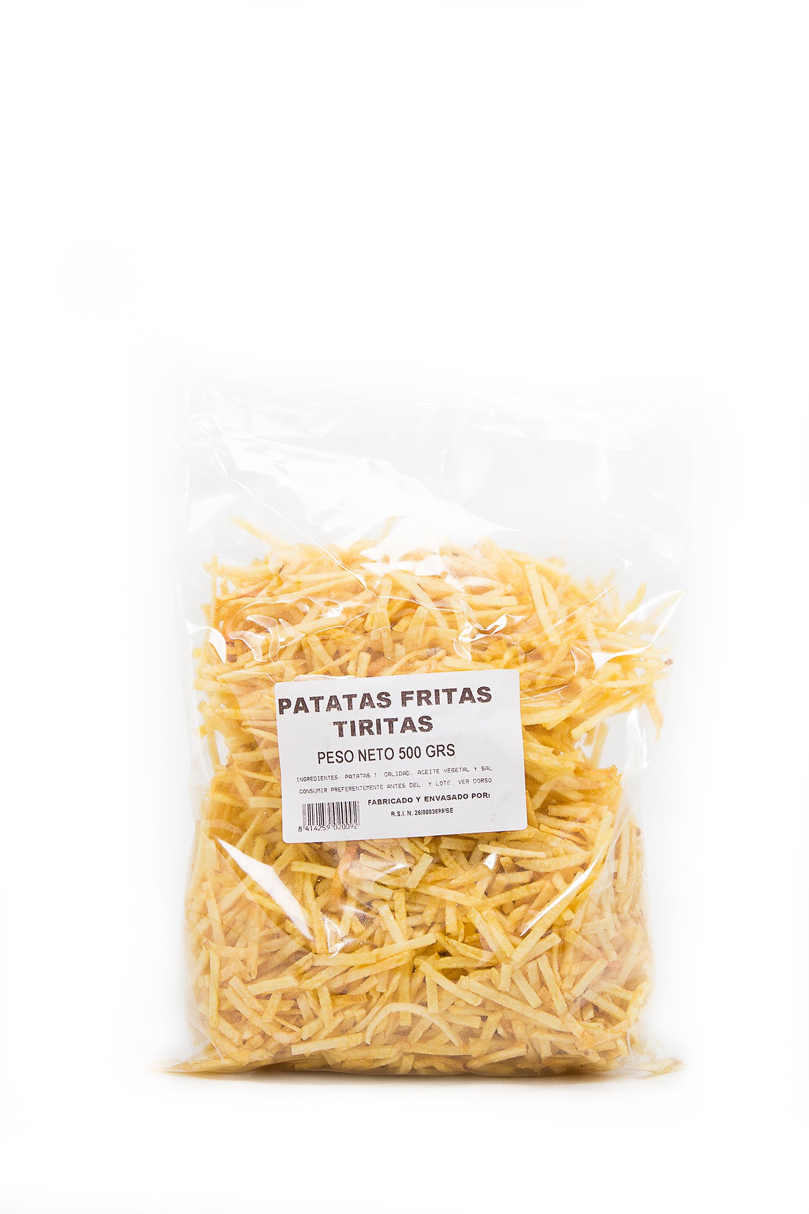PATATAS TIRAS 500GX10UND
