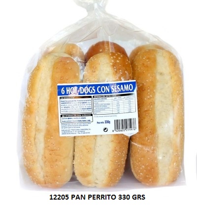 PAN PERRITO 330 GRS