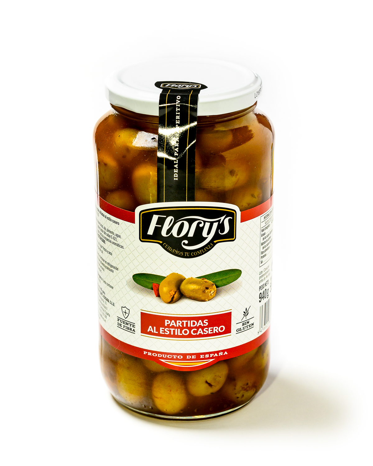 ACEITUNA PARTIDA CASERA 550 GRS