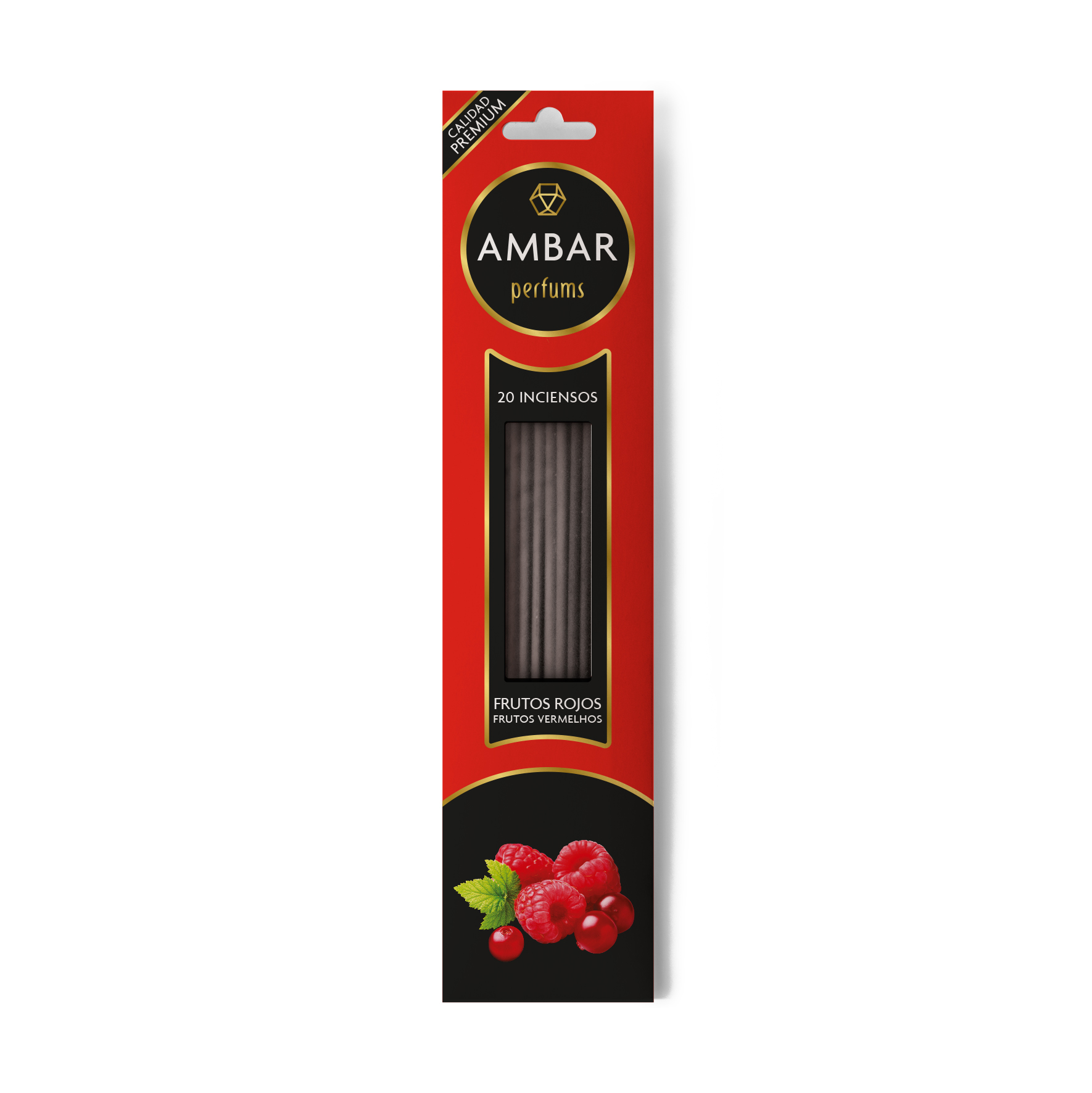 INCIENSO FRUTOS ROJOS VARILLAS AMBAR