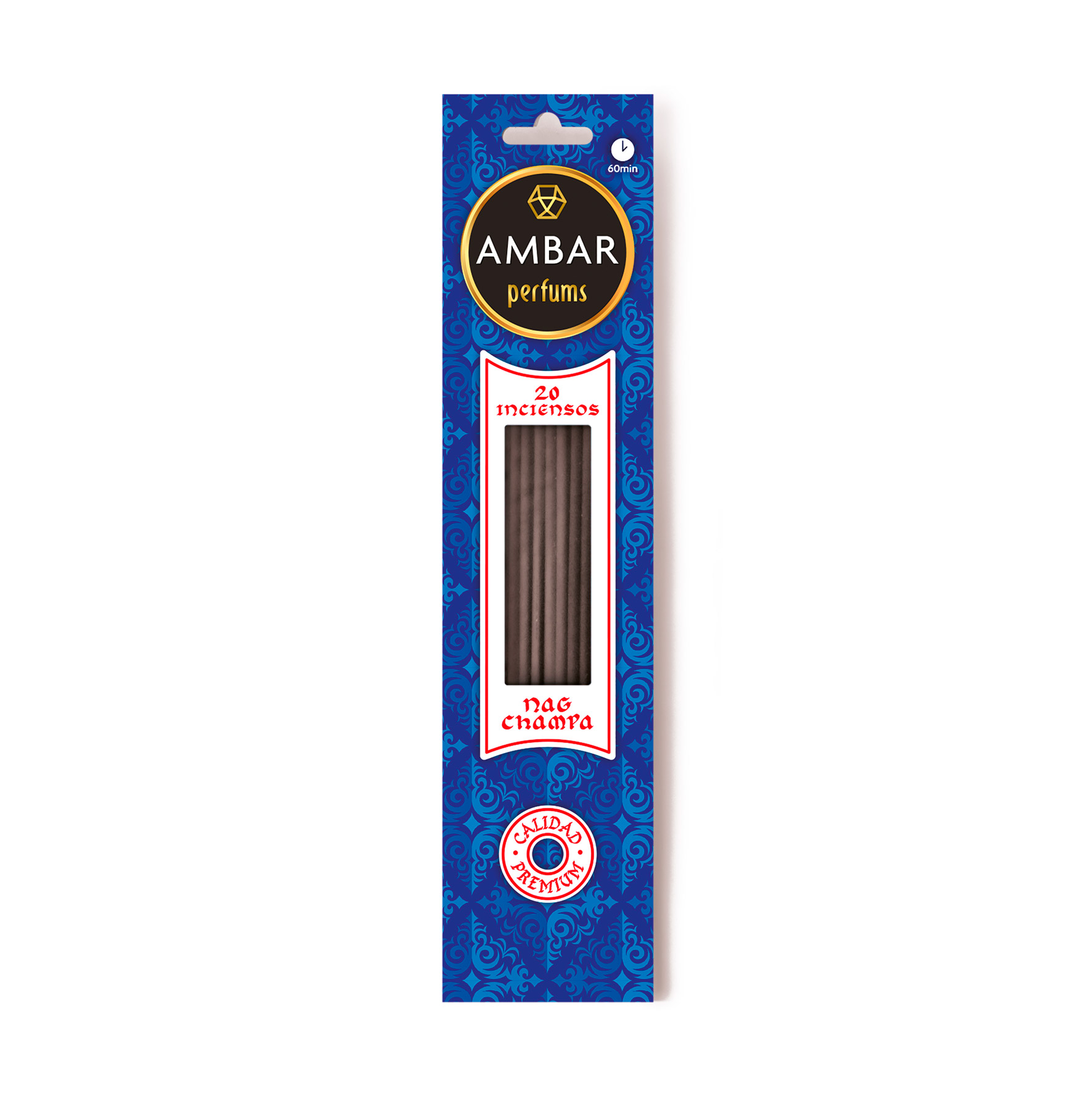 INCIENSO NAG CHAMPA VARILLAS AMBAR