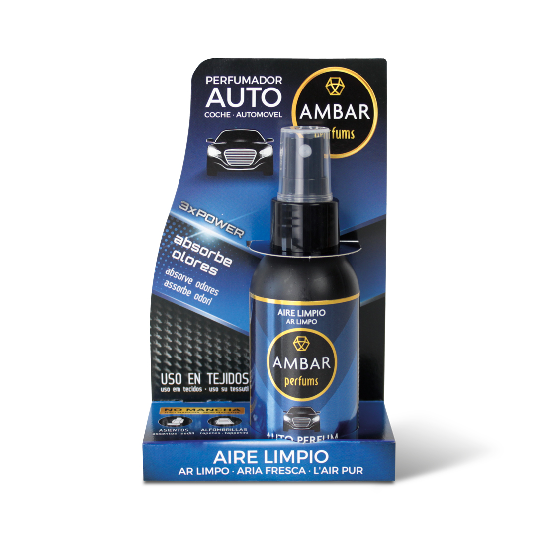SPRAY COCHE A.LIMPIO AMBAR C/CARTON