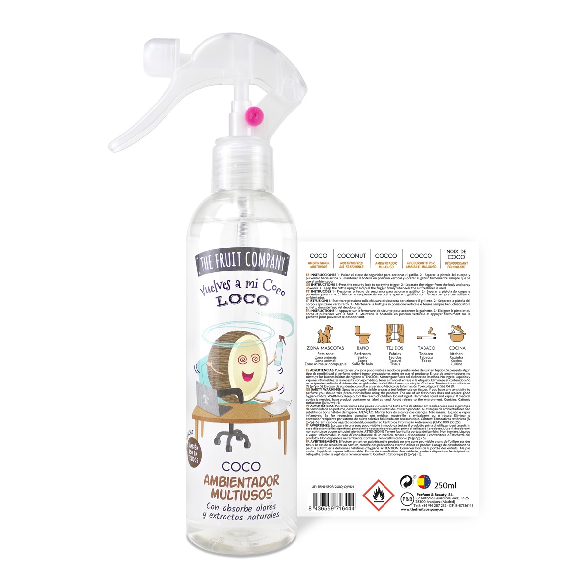 SPRAY MULTIUSOS COCO TFC