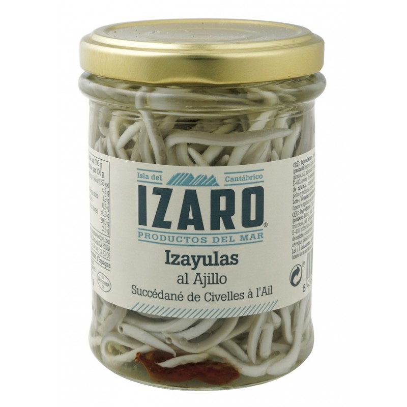 IZAYULAS AL AJILLO EN GIRASOL TARRO-212