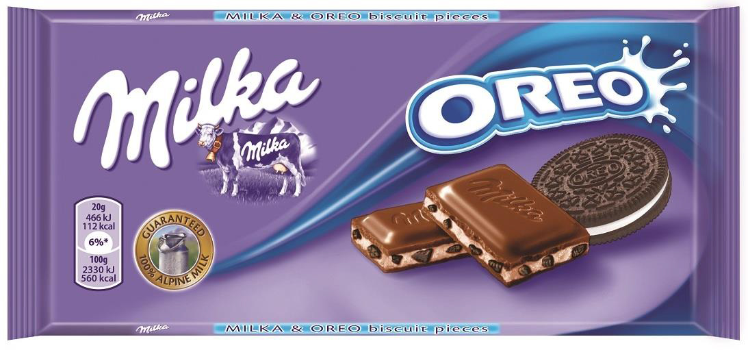 **TABLETA MILKA OREO 22*100G