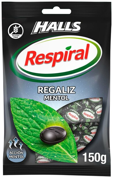 *CARAMELO RESPIRAL REGALIZ 12UNDX150GRS