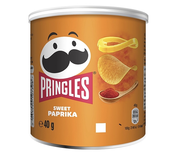 PRINGLES PAPRIKA 12UNDX40GRS