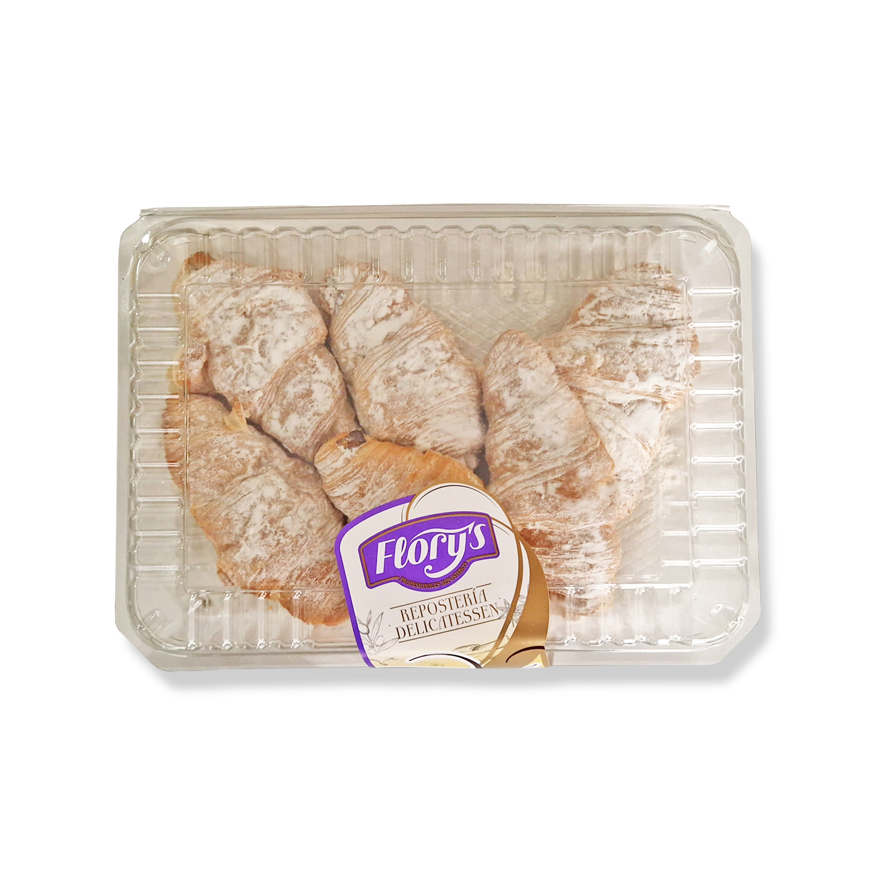 BLISTER CROISSANT CACAO GLAS 6UNX240GRS