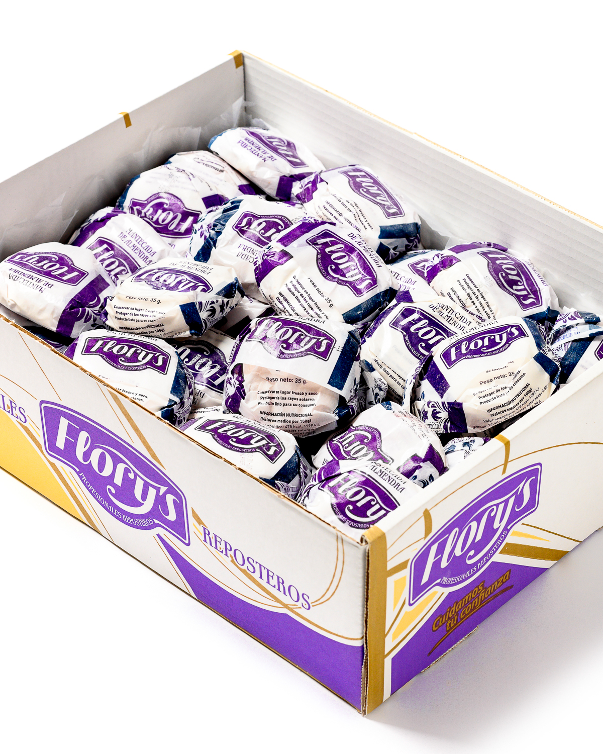 MANTECADAS DE ALMENDRA 4.5 KG