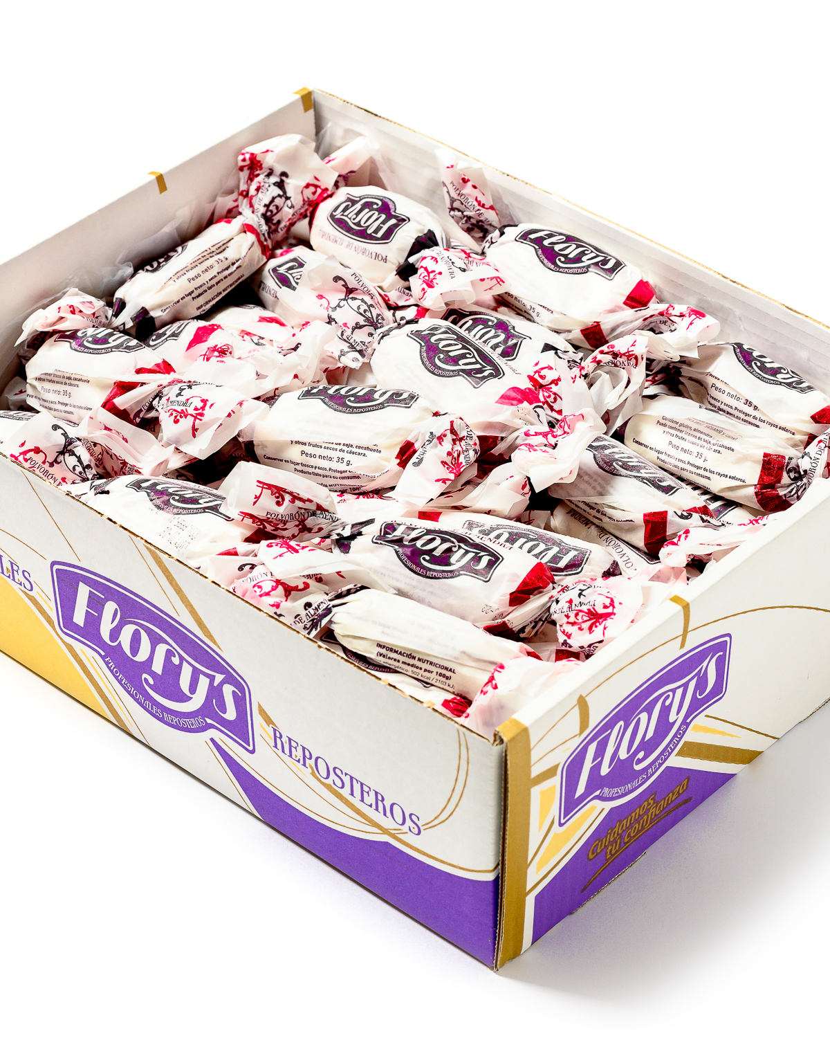 POLVORONES CON ALMENDRAS 4.5 KG