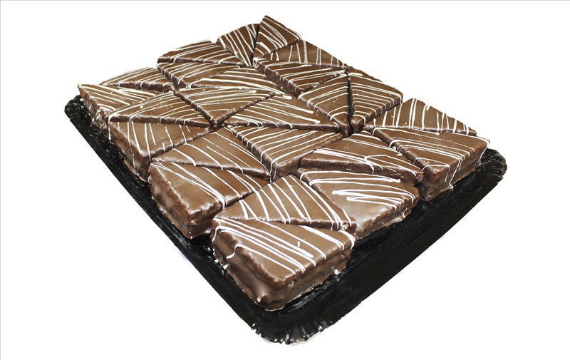 BIZCO.TRIANGULO CREMA BAÑADO GRANE 1.3KG