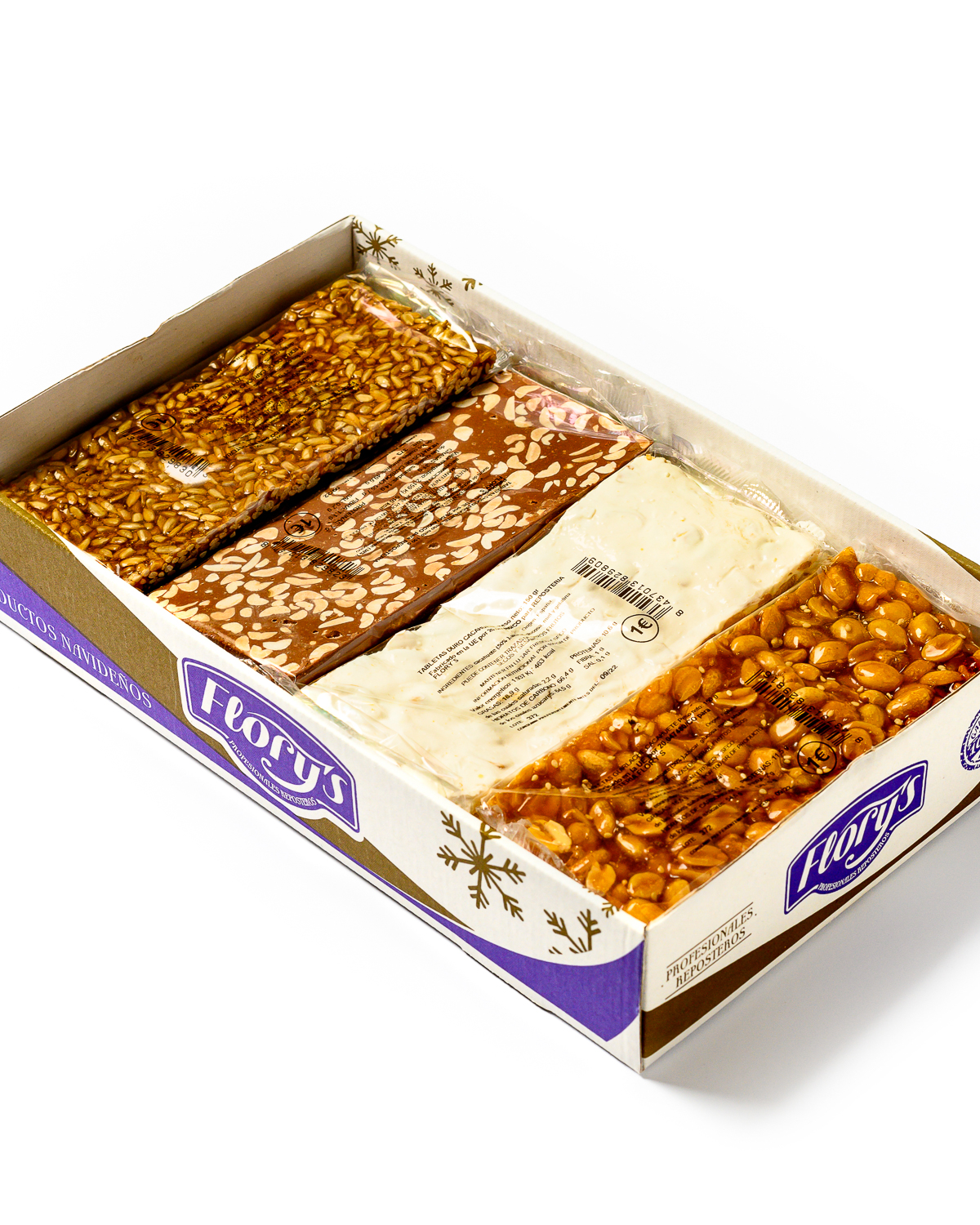 BARRA TURRON SURTIDO 150 GRS