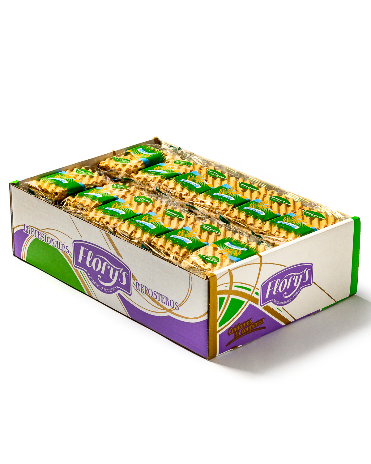 GALLETA RIZADA INTEGRAL 2,3 KG ENV.